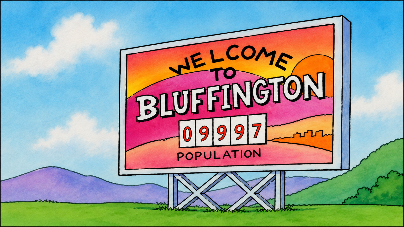 A Família Funnie Chega a Bluffington